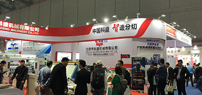 CA88超高速喷码机上海展会最后一天，人气依然不减